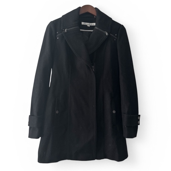 Kenneth Cole Jackets & Blazers - Kenneth Cole Black Trench Style Coat